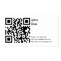 Kaart (telefoon, e-mail, Web) Visitekaart Sjablonen