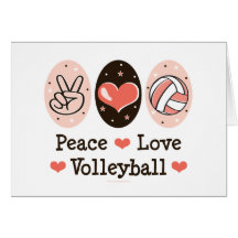 Kaarten van de Nota van het Volleyball van de Lief