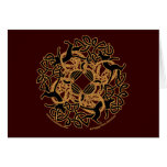 Kaarten van Knotwork van de Katten van Samhain de 