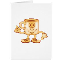 Kaffee coffee grußkarte