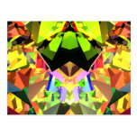 Kaléidoscope de couleurs cartes postales