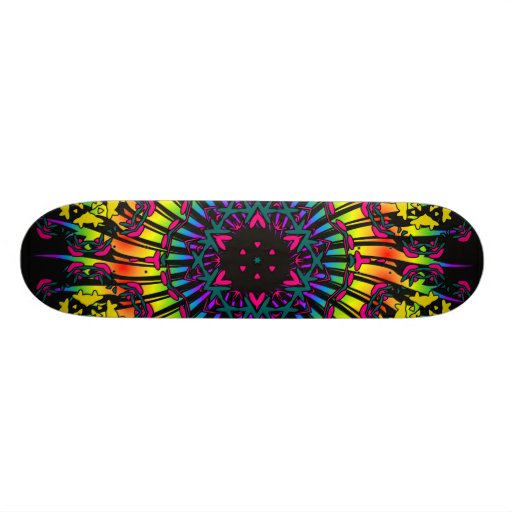 Kaléidoscope et conception de spirale : Planche à 