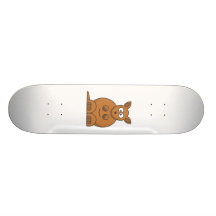 Kangourou de bande dessinée skateboards personnalisés