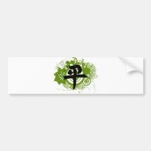 Kanji pour la paix adhésif pour voiture
