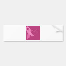 Kanker van de borst bumpersticker