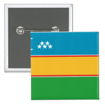 Karakalpakstan, Uruguay Pin's Avec Agrafe