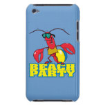 karakter van de de zeekreeftcartoon van de strandp iPod touch Case-Mate hoesje