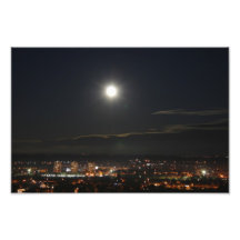 Karlovac sous le clair de lune impressions photo