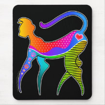 KAT MET HART MOUSEPAD MUISMAT