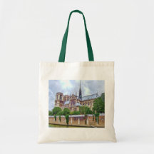 Kathedraal 2 van Notre-Dame Canvas Tassen