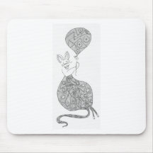 katten vlotter muis mat