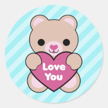 Kawaii draagt Stickers