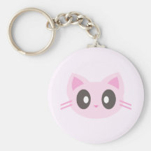 kawaii kat sleutelhanger