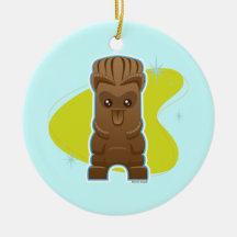 Kawaii Tiki Décorations Pour Sapins De Noël