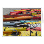 Kayaks en Alaska Carte De Vœux