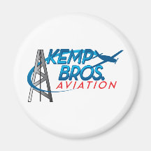 Kemp Bros. Aviation Aimant Pour Réfrigérateur