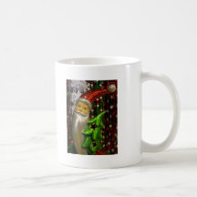 Kerstman 3 koffie mok