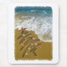 Kerstmis waste omhoog op Kust Muismat