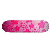 Ketmie et tortues roses de Honu Plateau De Skate