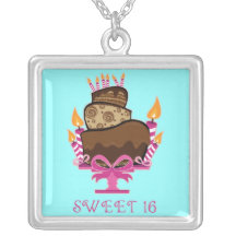 Ketting 16 van de Cake van de chocolade Zoet