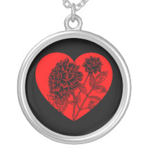 Ketting-kunst van liefde-Dahlia Hart