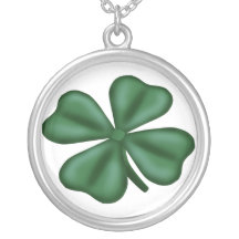 Ketting van de Klaver van 4 Blad van KRW het Geluk