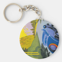 Ketting van La Grece van Visitez de Engelse Auto Z Sleutel Hangers