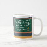 Key de Dr. Einstallion's dans la tasse de succès