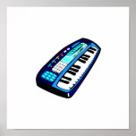 KeyboardElectricBlue Print