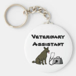 Keychain auxiliaire vétérinaire porte-clef