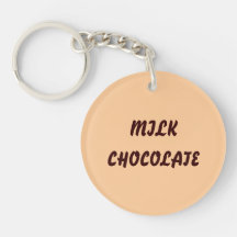 Keychain de chocolat du lait