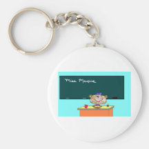 Keychain de professeur porte-clef