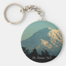 Keychain : Hiver le mont Rainier Porte-clef