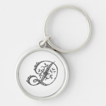 Keychain met aanvankelijke D Sleutelhangers