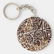 Keychain rêveur africain porte-clés