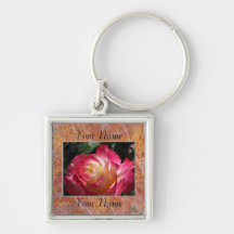 Keychain - rose de rose porte-clé