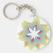Keychain rose vectorisé porte-clefs