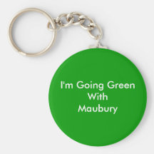 Keychain vert allant porte-clefs