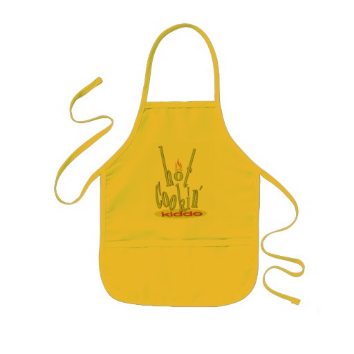 kiddo chaud de cookin tablier
