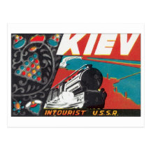 Kiev Intourist URSS Carte Postale