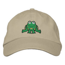 Kikker Geborduurd Pet Geborduurde Baseball Cap