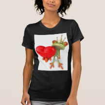 Kikker het Hart van de Koning Tshirts