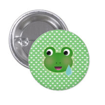 Kikker Kawaii Speldbuttons