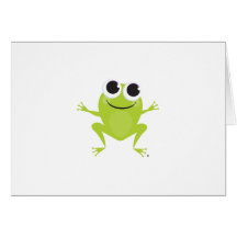 Kikker Notecard Kaart