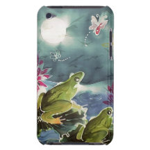 Kikkers en Bloemen Barely There iPod Covers
