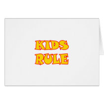 Kinder Regel kaarten