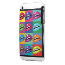Kiss mouth coque iPhone 3