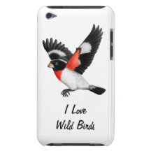 Klantgericht nam Grosbeak Breasted iPod Aanraking  iPod Touch Hoesjes