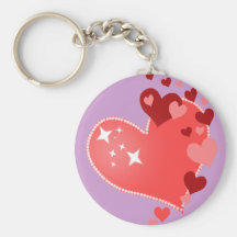 Klantgerichte Harten Sleutel Hanger