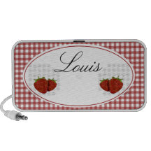 Klantgerichte Leuke Aardbei iPod Speaker